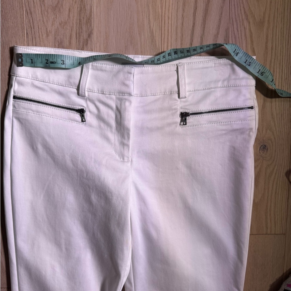 Cache White Ankle Pants. - image 6